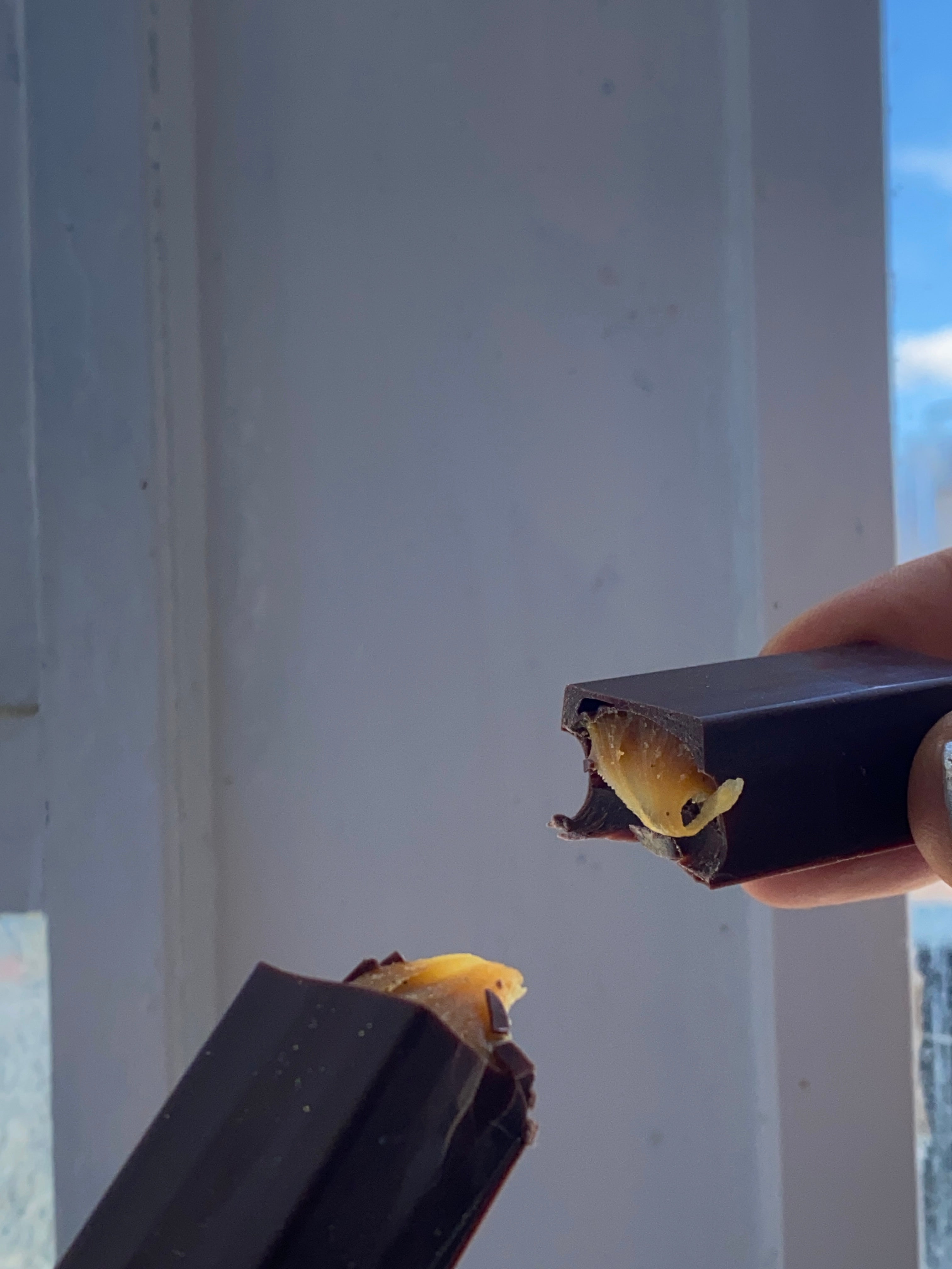 Salted caramel filled bars