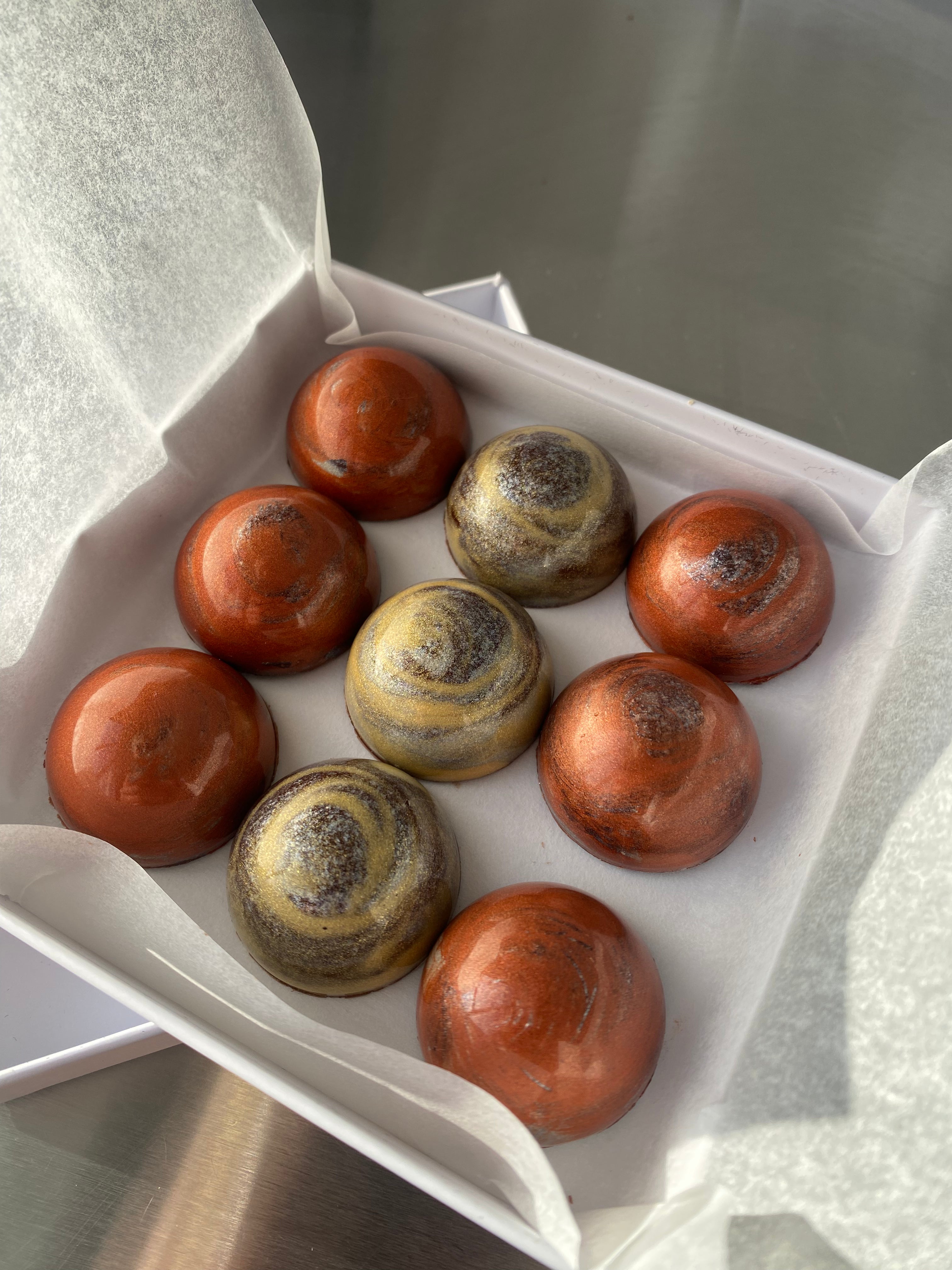 Cardamom & Salted caramel Bon Bon’s