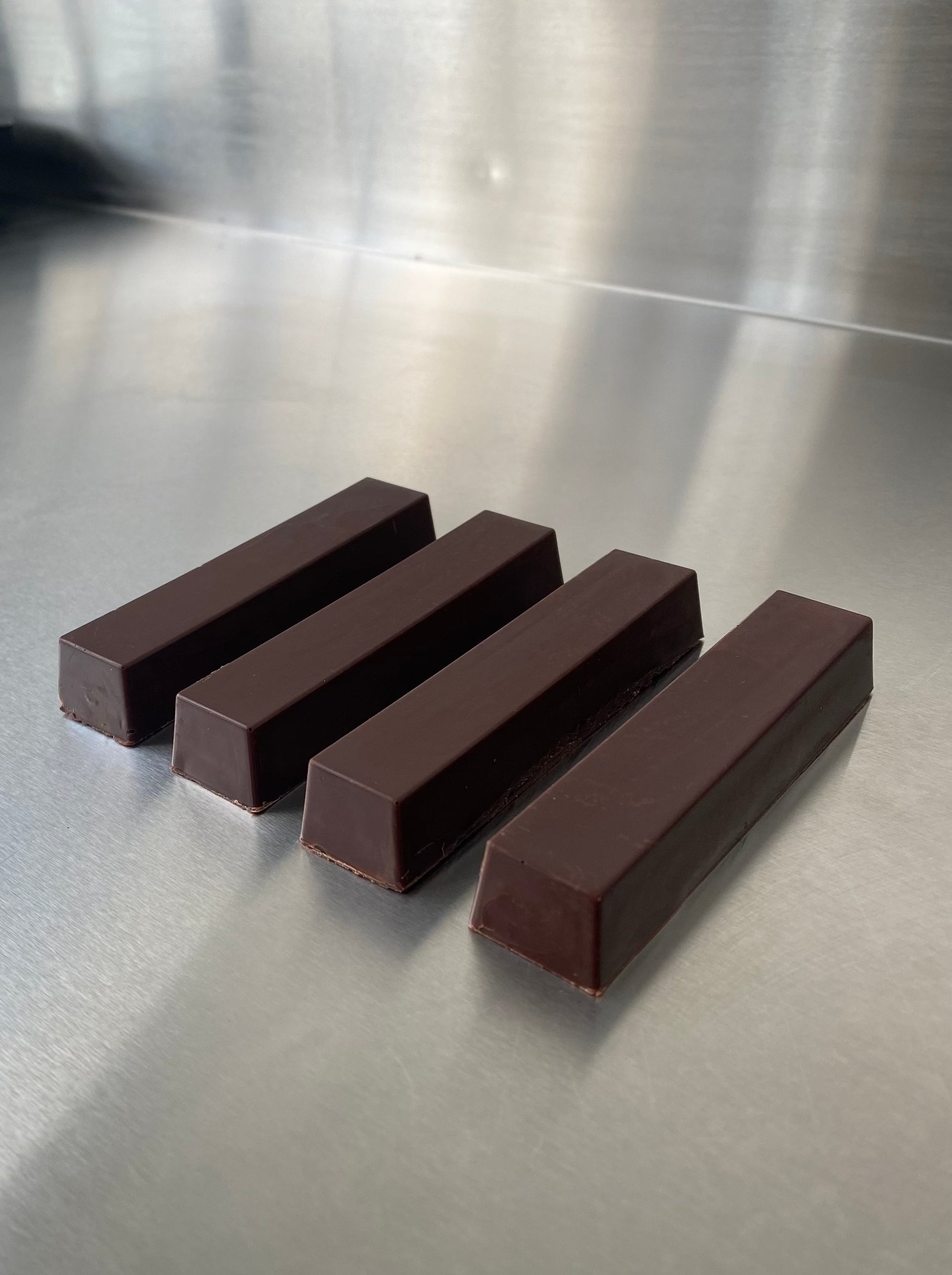 Orange ganache filled bars